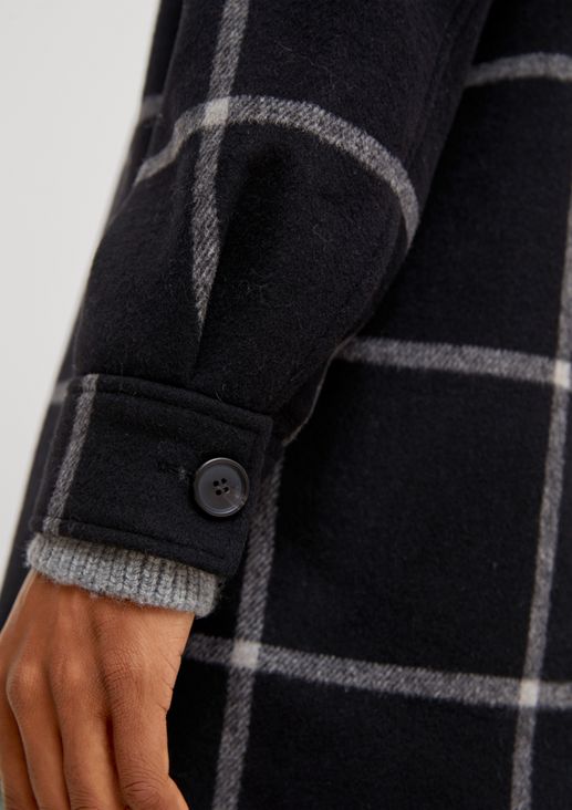 Wool blend jacket from comma