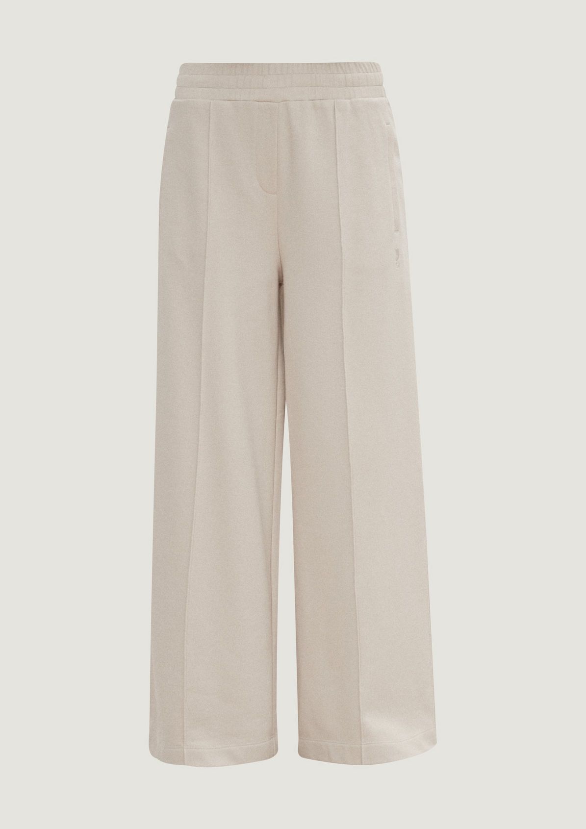 Loose fit: tracksuit bottoms with a wide leg from comma