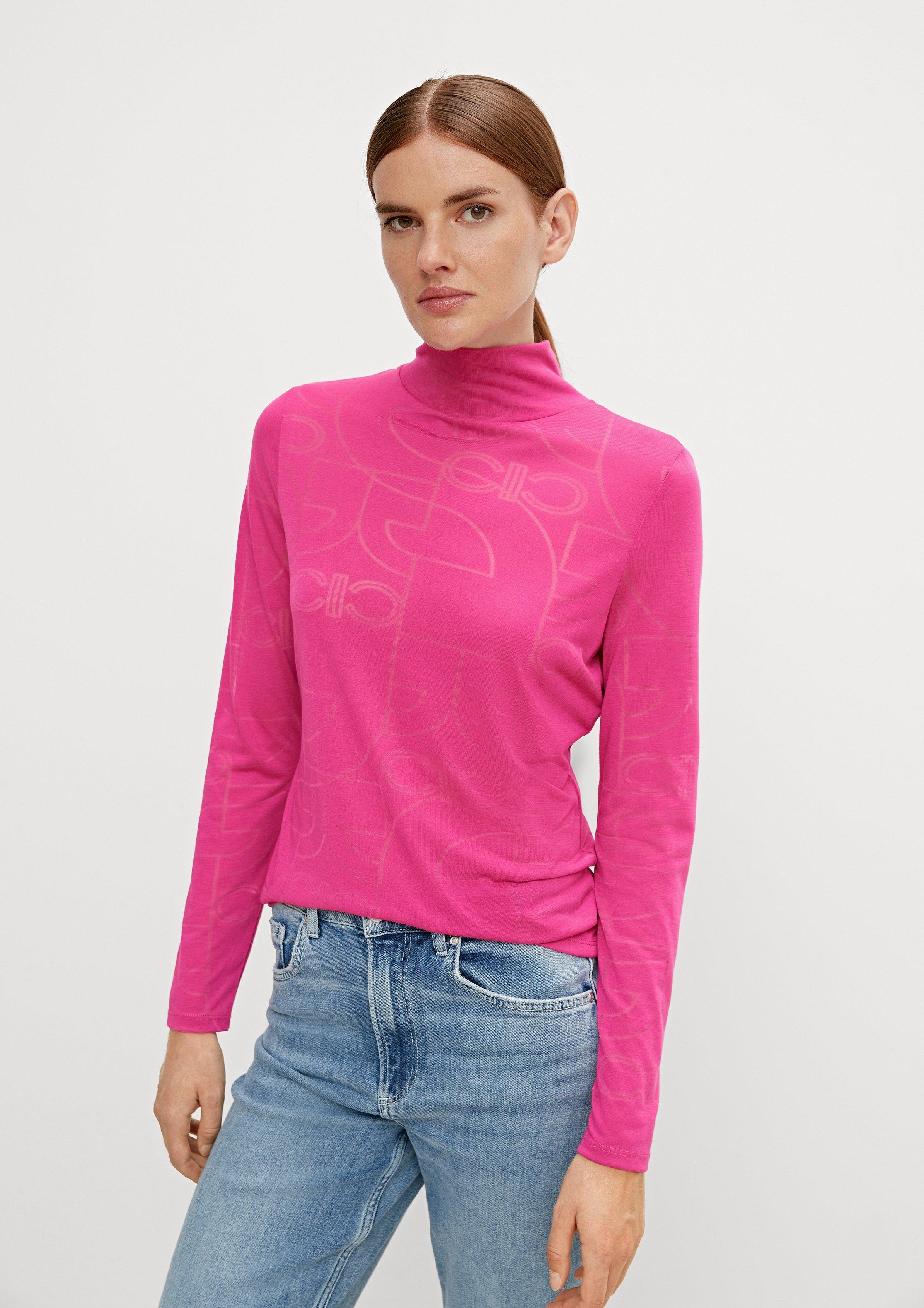 Long sleeve top - pink | Comma
