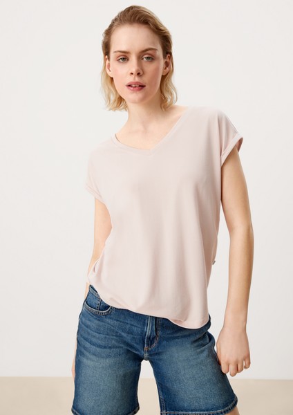 Damen Shirts & Tops | Jerseyshirt mit V-Neck - VX81388