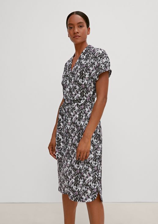 Midi dress with belt from comma