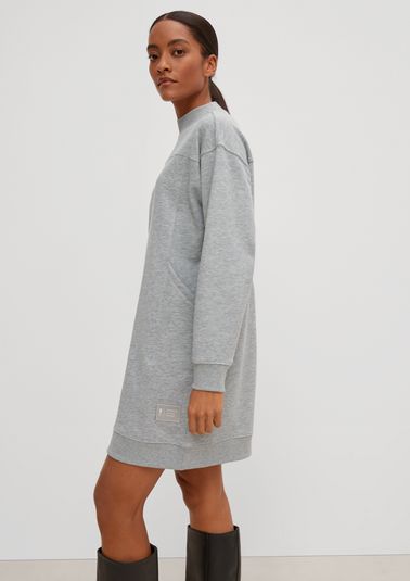 Sweatshirt dress in a cotton blend from comma