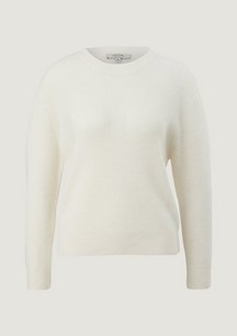Soft jumper in a wool blend from comma
