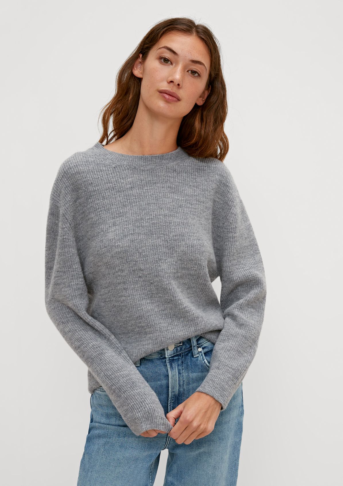 Softer Pullover aus Wollmix 