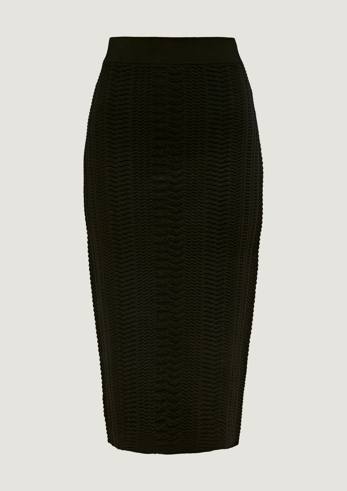 Textured pencil skirt from comma