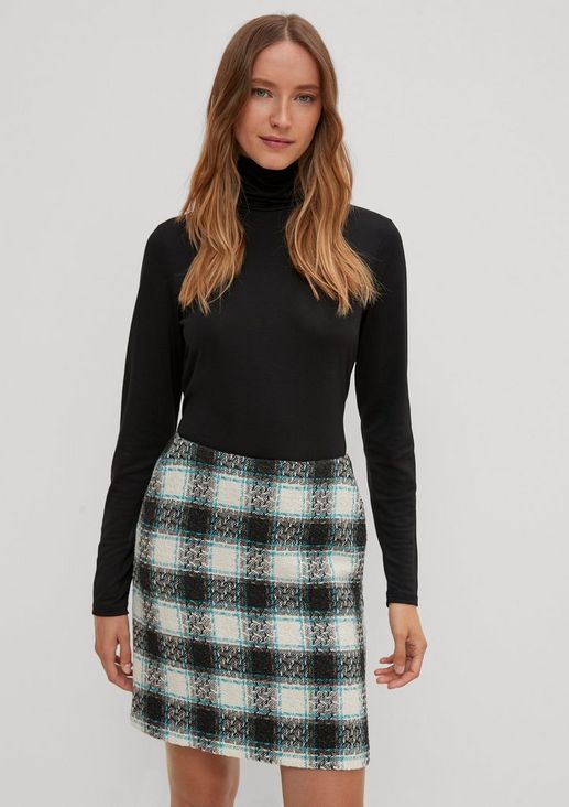 Wool blend mini skirt from comma