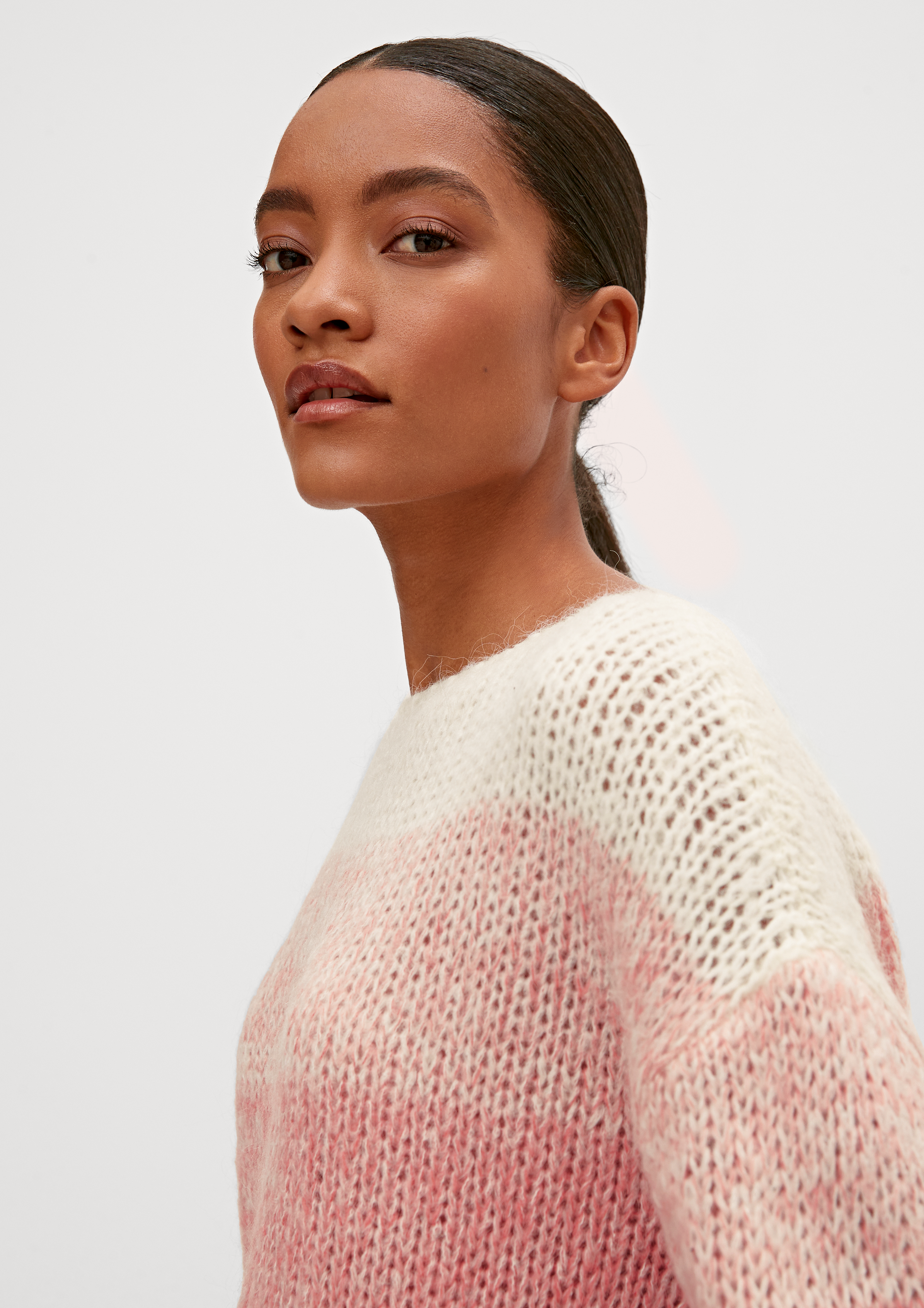 comma Knitted jumper in an alpaca blend