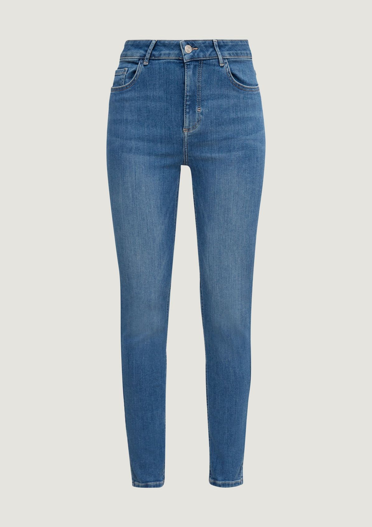 Skinny fit: jeans with a garment wash from comma