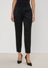 Cigarette trousers with pressed pleats from comma