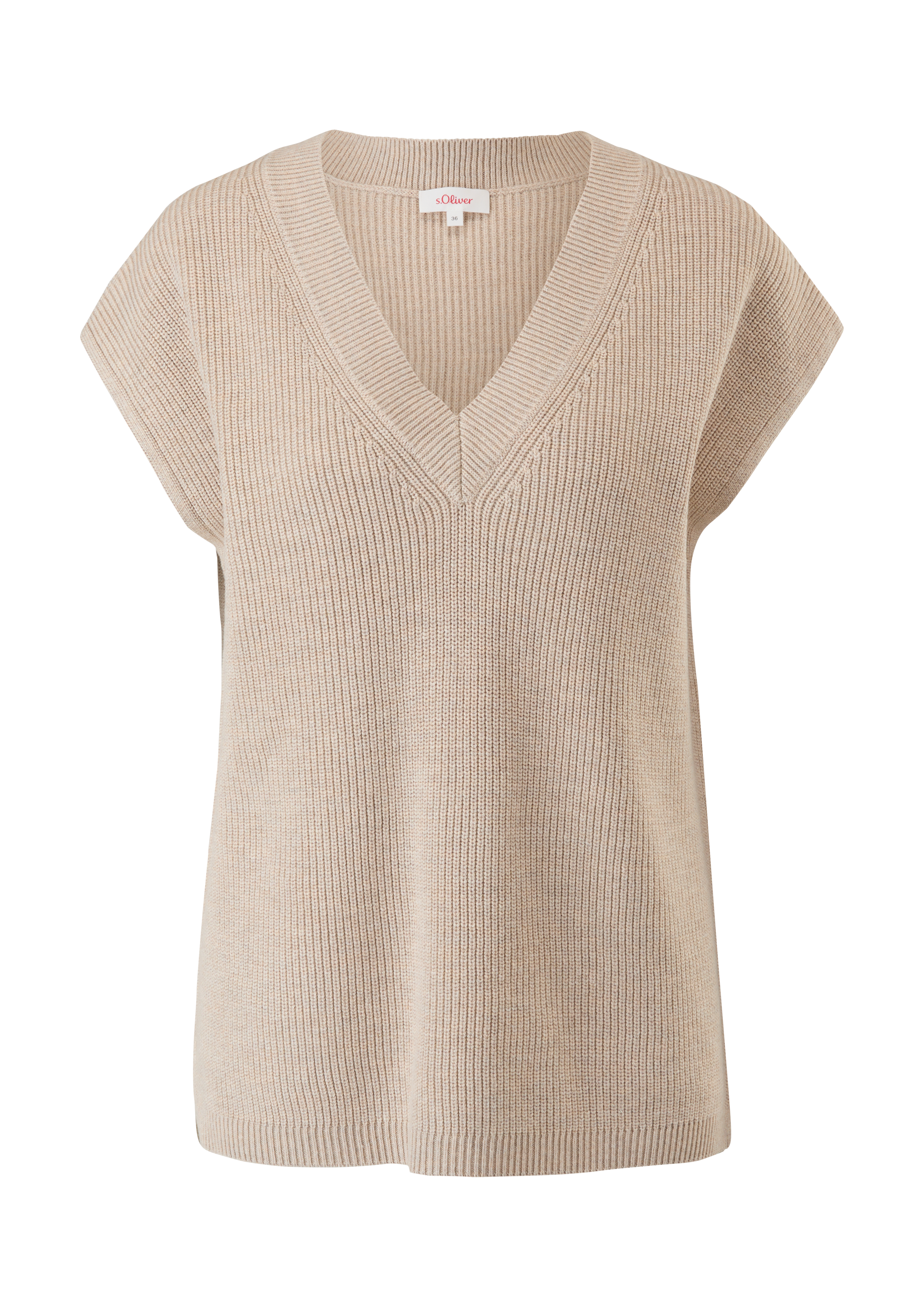 Knitted vest