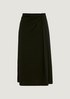 Flowing skirt in stretch viscose from comma