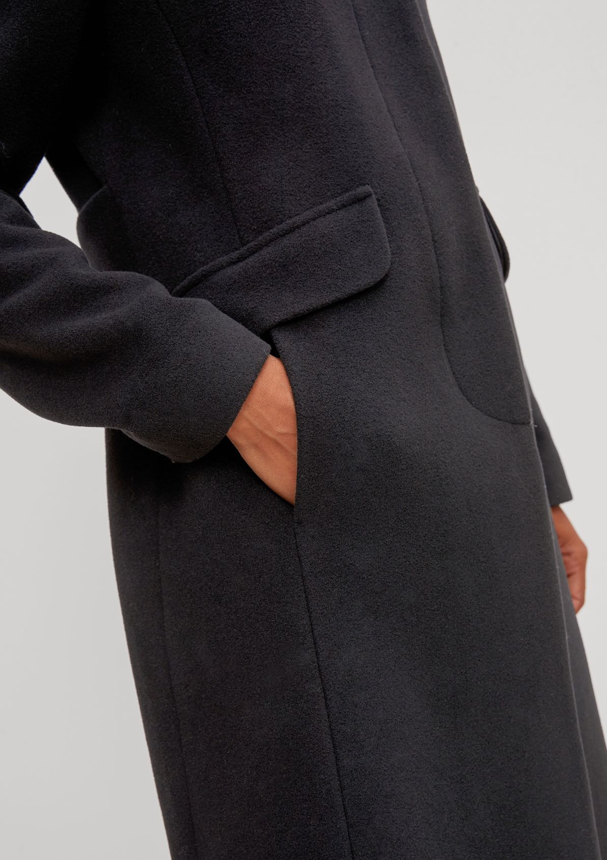 Eleganter Mantel aus Wollmix 