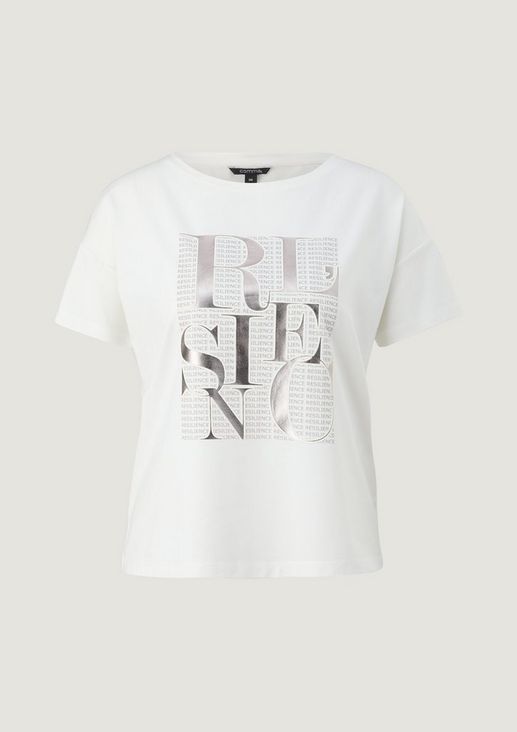 T-Shirt mit Frontprint 