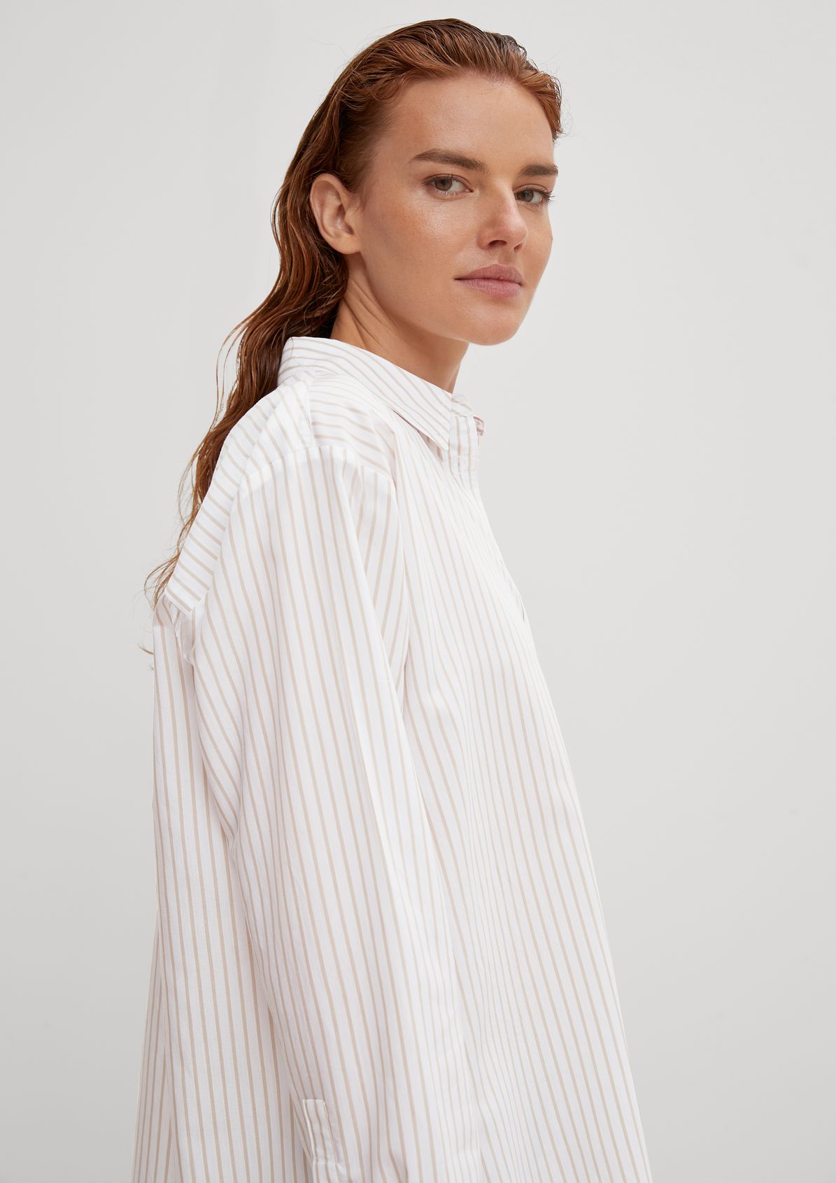 Striped blouse in a loose fit from comma
