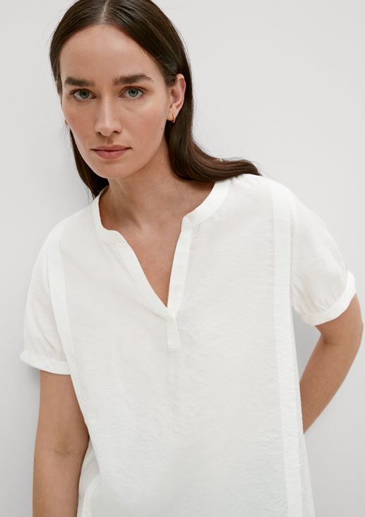 Lightweight blouse in blended viscose from comma