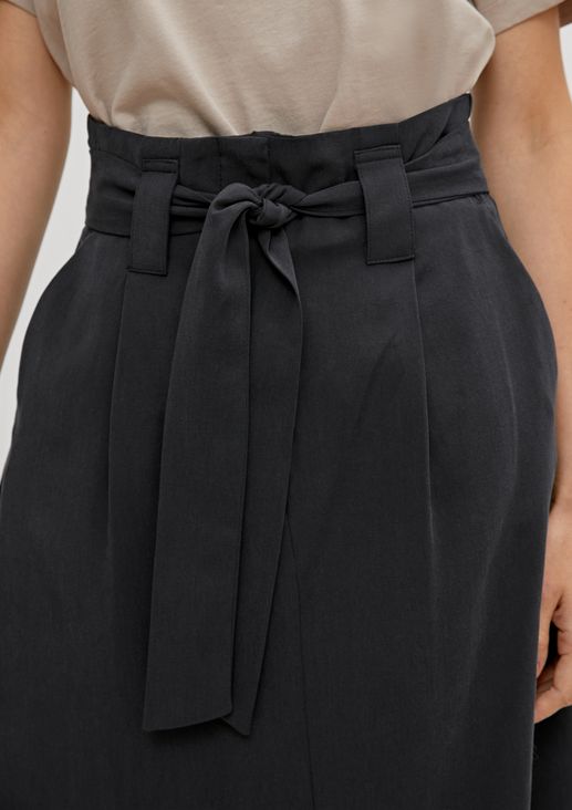 Lyocell A-line skirt from comma