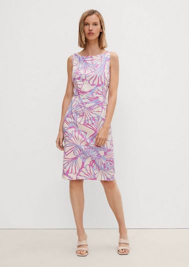Cotton satin dress from comma