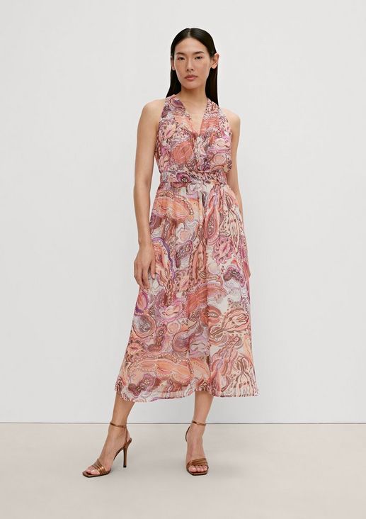 Flowing midi dress from comma