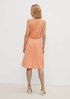 Stretch viscose dress from comma