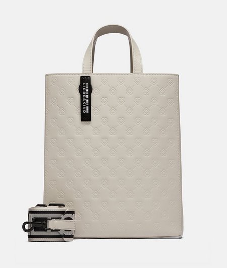 Paper Bag with logo icon embossing from liebeskind