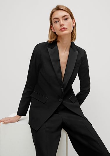 Blazer in a dinner jacket style from comma