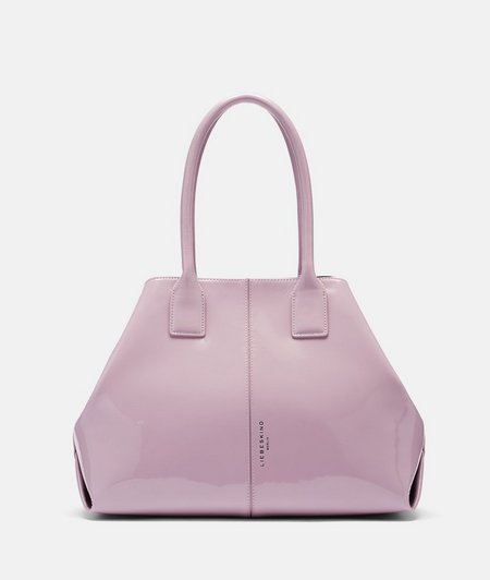 Patent leather shopper from liebeskind