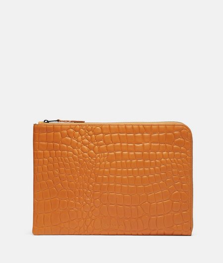 Leather laptop case from liebeskind