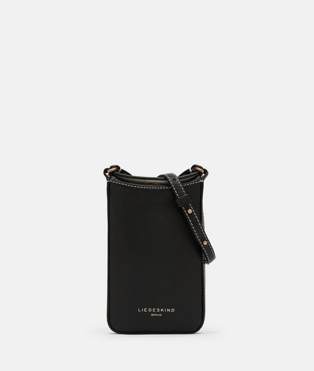 Soft mobile phone pouch from liebeskind