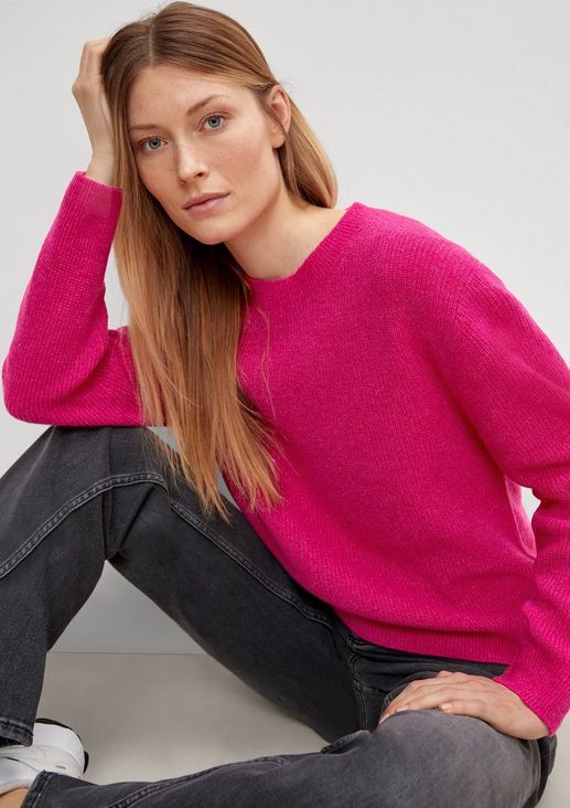 Wool blend jumper from comma