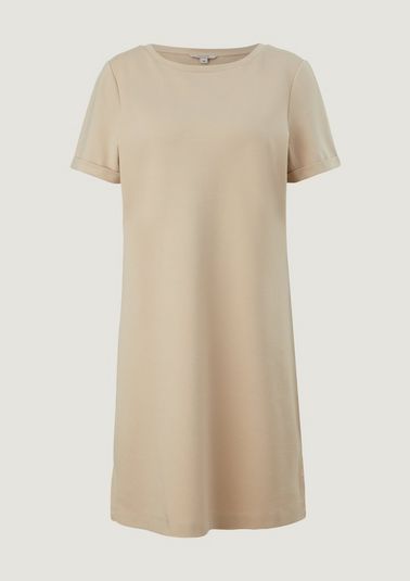 Jersey dress made of blended viscose from comma