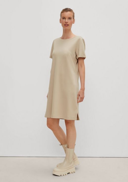 Jersey dress made of blended viscose from comma