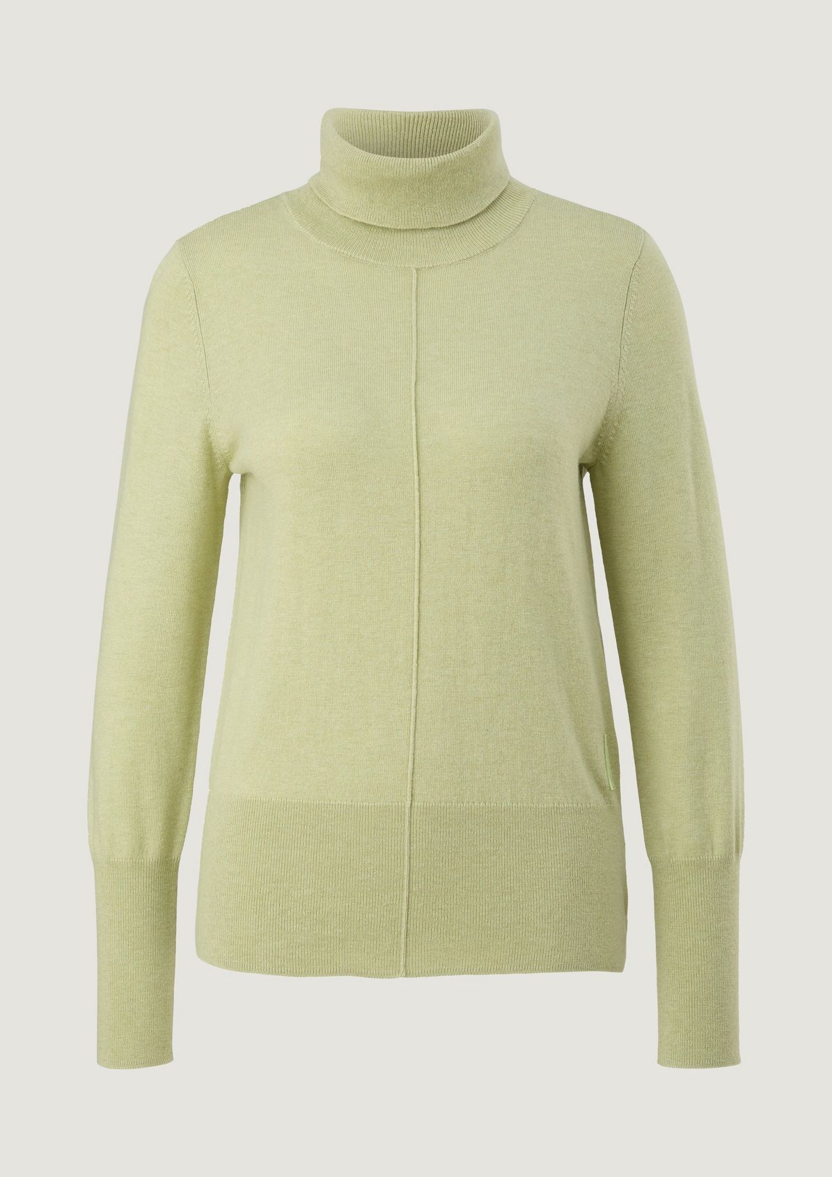 Fine knit polo neck jumper from comma