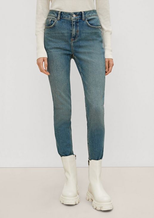 Regular fit: jeans with a skinny leg from comma