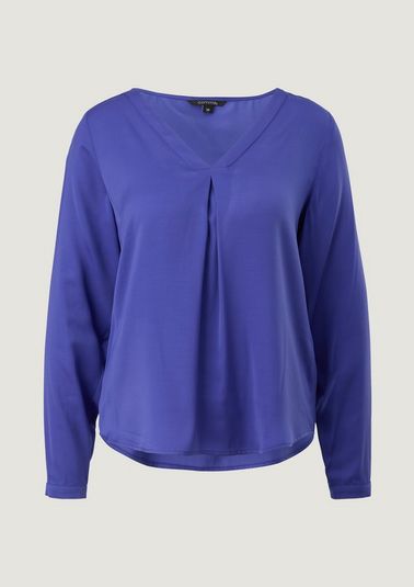 Blouse top made of blended viscose from comma