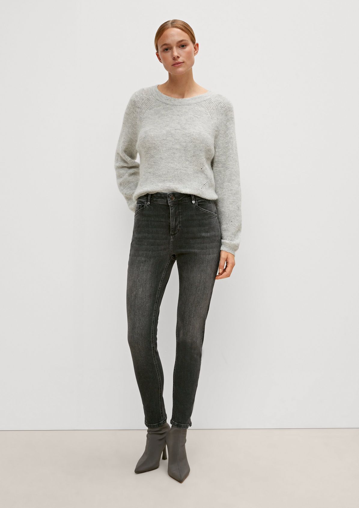 Regular fit: Jeans with sequins from comma