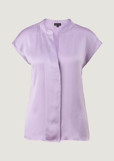 Shimmering silk blouse from comma