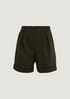 Relaxed: Shorts with a fixed turn-up hem from comma
