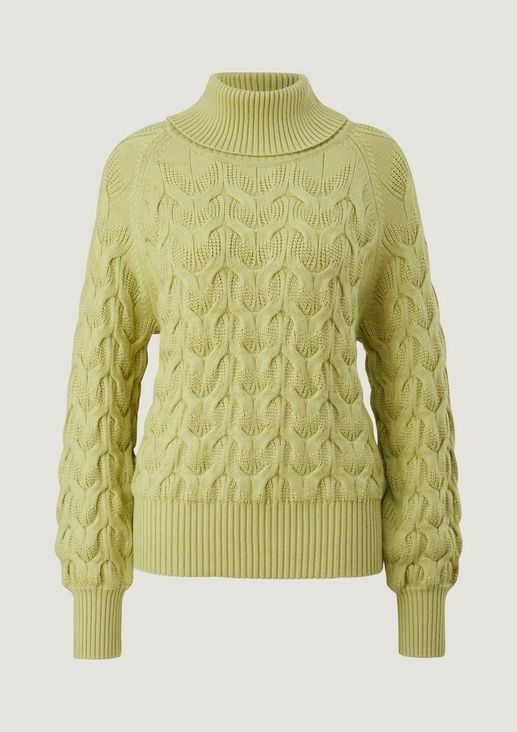 Pullover mit Strickmuster from comma