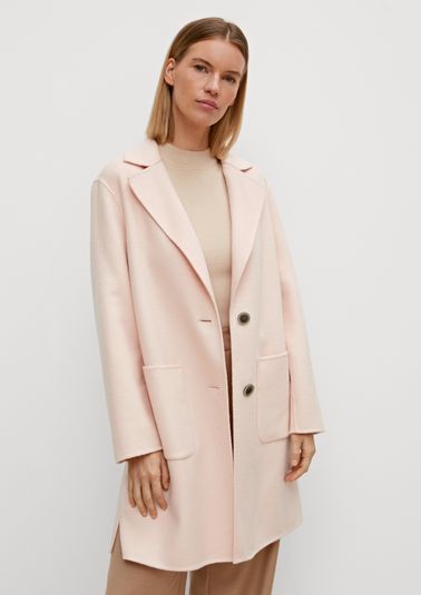 Soft wool blend coat from comma