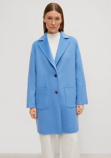 Soft wool blend coat from comma