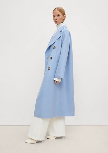 Cosy wool blend coat from comma