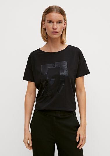 T-Shirt mit Frontprint de Comma