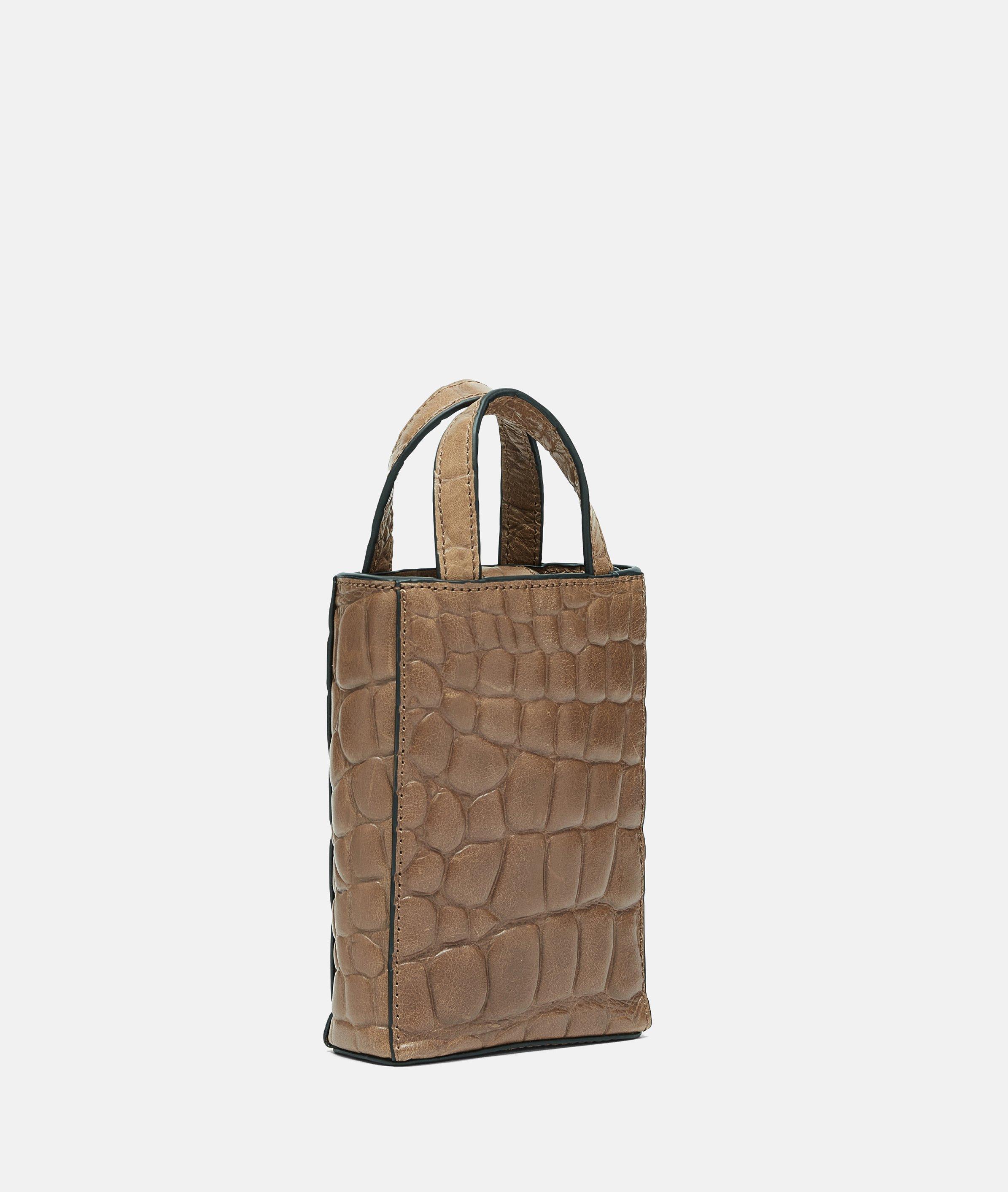 Kroko Paper Bag Tote XXS