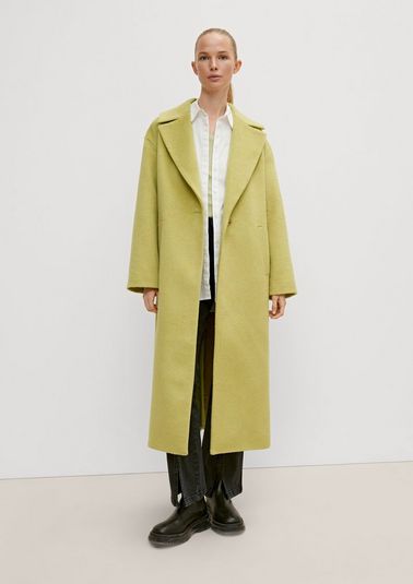 Wool blend coat from comma
