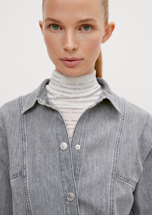 Denim blouse from comma