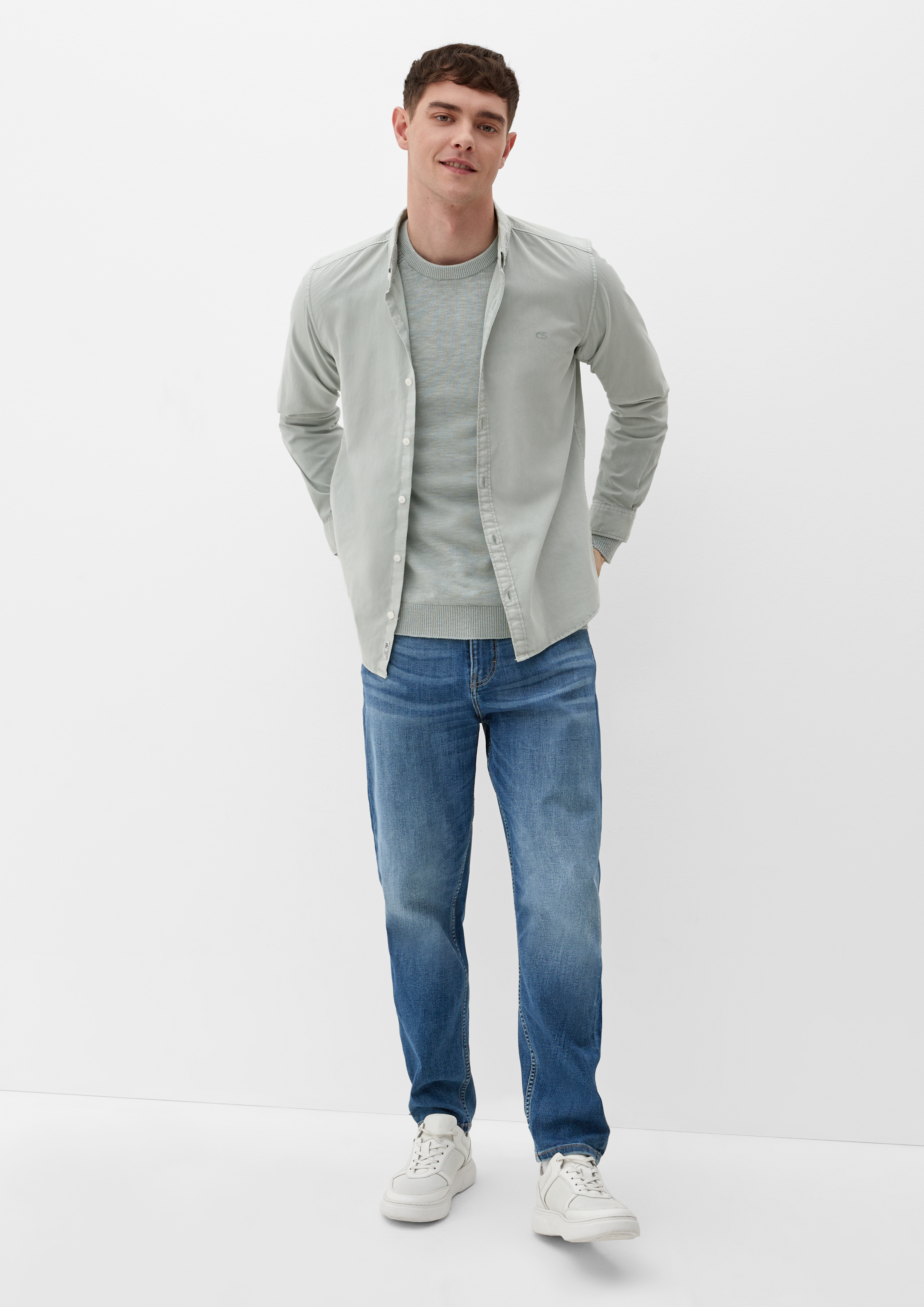 Denim trousers