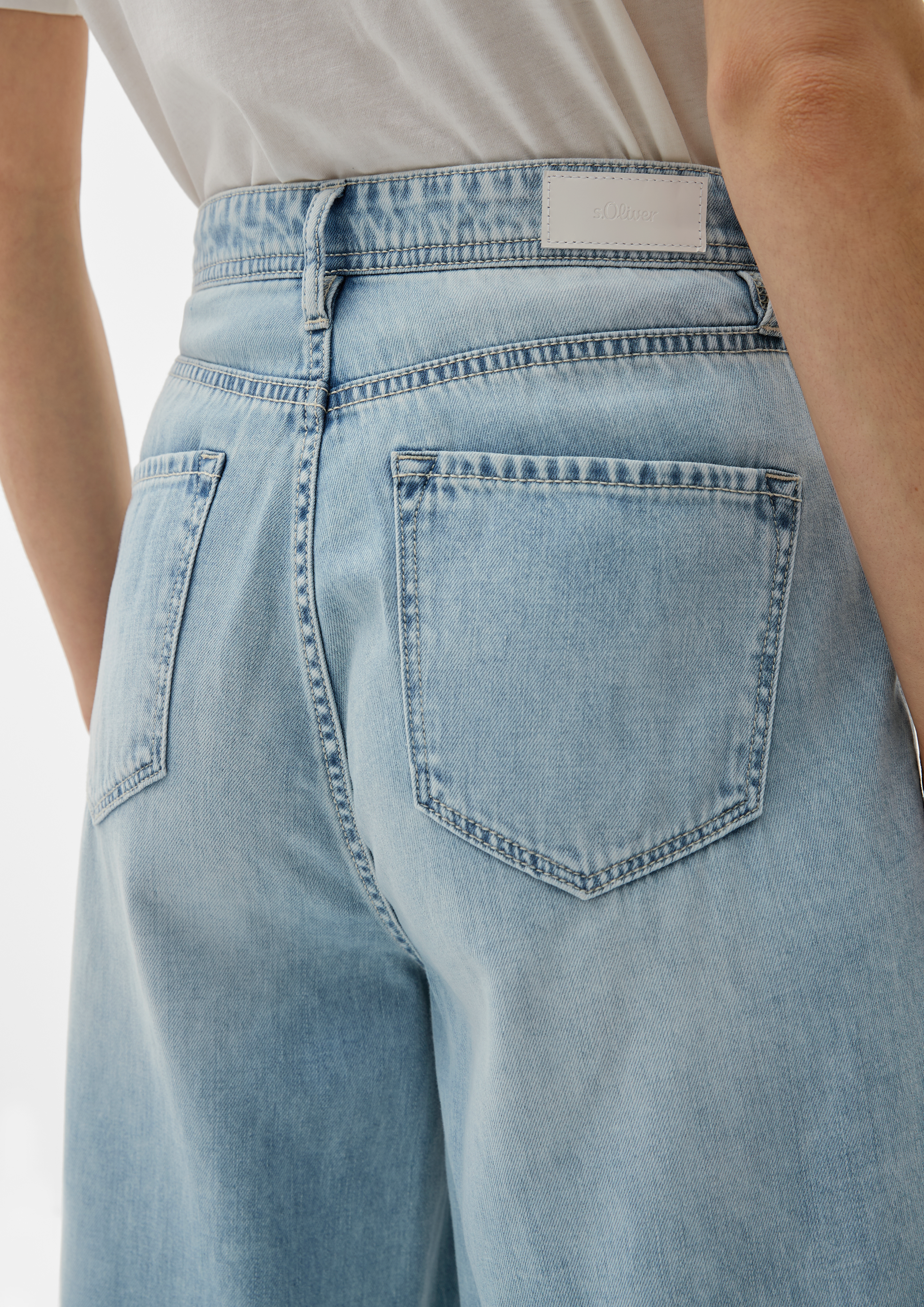 Denim culottes