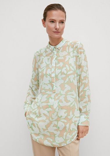 Long chiffon blouse from comma