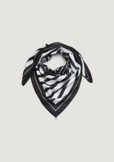 Silk blend scarf from comma