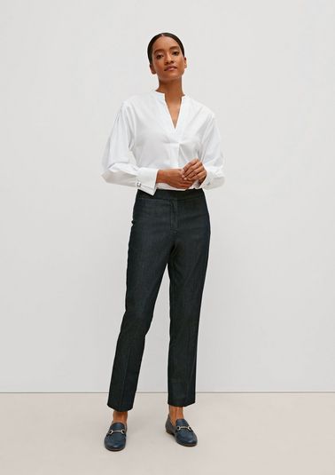 Regular fit: ankle-length jeans from comma